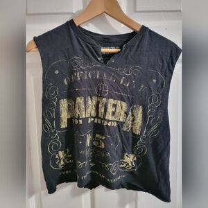 Cut DIY Pantera Crop Top